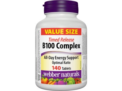 Webber Naturals B100 Complex 140 tbl