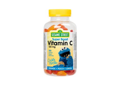 Webber Naturals Sesame Street Vitamin C 125 mg Vegan 180 gummies