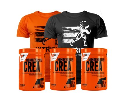 AKCE 2+1 ZDARMA Extrifit Crea Monohydrate 400 g + Triko Extrifit