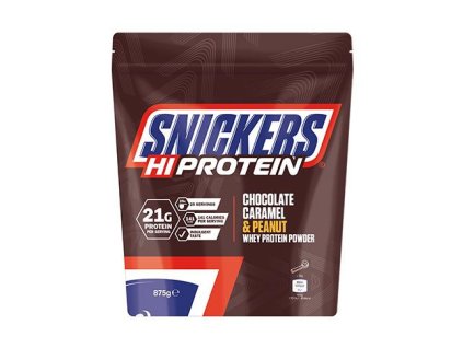 Mars Snickers Hi Protein 875 g (Příchuť čokoláda-karamel-arašídy)