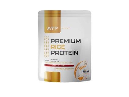 ATP Vitality Premium Rice Protein 1000 g (Příchuť čokoláda-nugát)