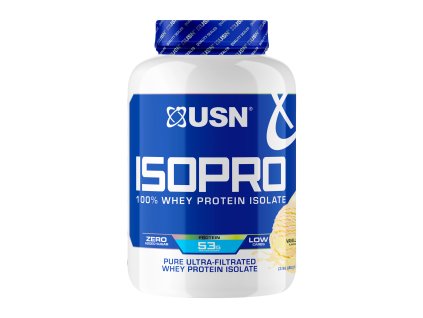 USN IsoPro 100% Whey Protein Isolate 1800 g (Příchuť vanilka)