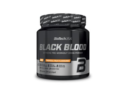 BioTech Black Blood NOX+ 340 g (Příchuť tropický punč)
