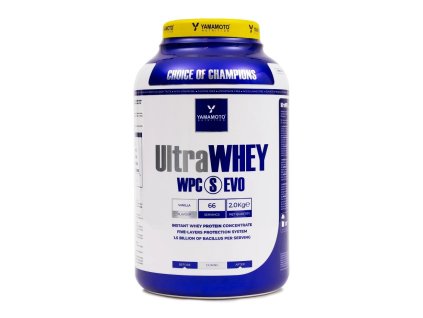 UltraWHEY WPC S EVO - Yamamoto (Balení 2000 g, Příchuť Cookies)