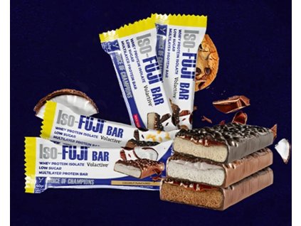 Tyčinka: Iso-FUJI BAR - Yamamoto (Balení 40 g, Příchuť Cappuccino + Dark Chocolate Coating)