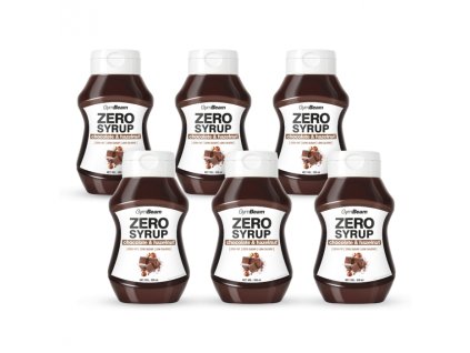 bezkaloricky sirup hazelnut choco gymbeam 6 x 350 ml