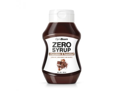 ZERO SIRUP čokoláda a lískový oříšek - GymBeam