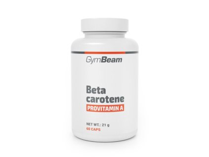 Beta-karoten (Provitamín A) - GymBeam (Příchuť bez příchuti, Kapsle 60 kaps.)