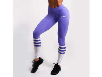 Dámské legíny String Violet Blue - GymBeam (Velikost L, Barva modrá)