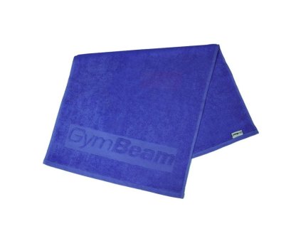 Ručník do fitka modrý - GymBeam (Barva modrá)
