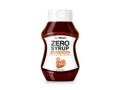 ZERO SIRUP slaný karamel - GymBeam (Balení (ml) 350 ml)