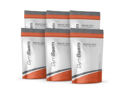 Instantní ovesná kaše Instant Oats 1000 g - GymBeam (Příchuť čokoláda, Balení (g) 6 x 1000 g)