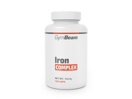 Iron Complex - GymBeam (Příchuť bez příchuti, Kapsle 120 kaps.)