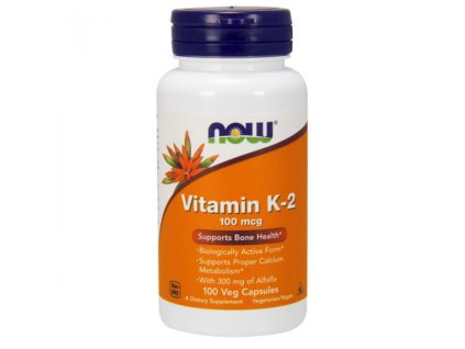Vitamín K-2 100 mcg - NOW Foods