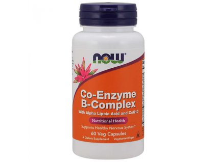 Koenzym B-Complex - NOW Foods (Kapsle 60 kaps.)