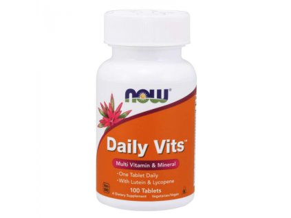 Daily Vits - NOW Foods (Tablety 100 tab.)