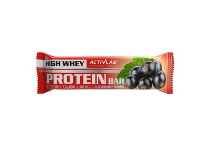 High Whey Protein Bar - ActivLab (Příchuť černý rybíz, Balení (g) 80 g)