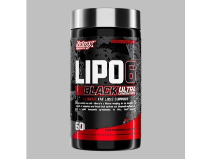 Lipo 6 Black Ultra Concentrate - Nutrex (Příchuť bez příchuti, Kapsle 60 kaps.)