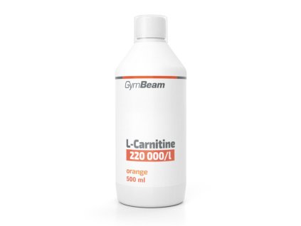 L-Karnitin - GymBeam (Příchuť pomeranč, Balení (ml) 500 ml)