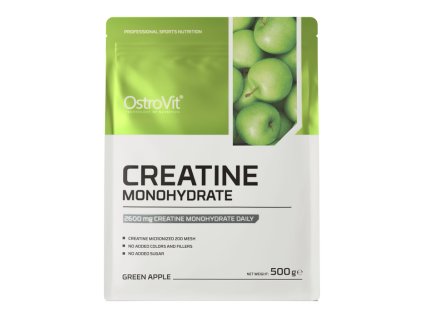 Kreatin Monohydrát - OstroVit (Příchuť zelené jablko)