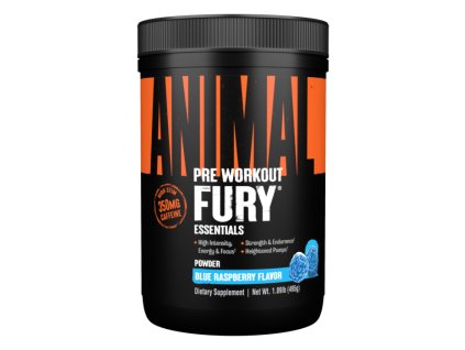 Animal Fury - Universal Nutrition (Příchuť modrá malina)