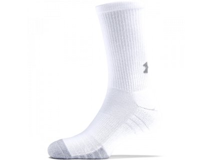 Ponožky Heatgear Crew White - Under Armour