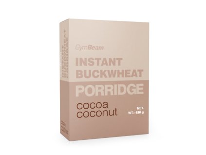 Instantní pohanková kaše - GymBeam (Příchuť kokos kakao)