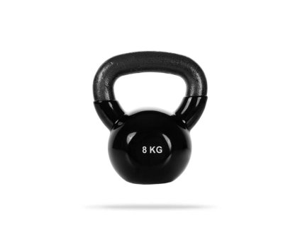 Kettlebell black - GymBeam (Barva černá, Váha (kg) 8 kg)