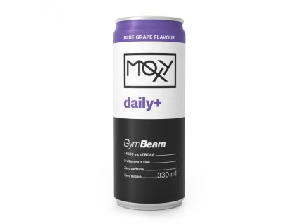 MOXY daily+ 330 ml - GymBeam (Příchuť modré hrozny, Balení (ml) 330 ml)