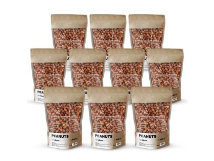 peanuts 10x500 g gymbeam
