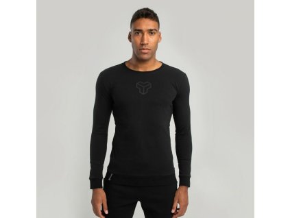 Tričko s dlouhým rukávem Essential Black - STRIX (Velikost L, Barva černá)