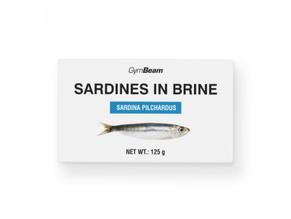 Sardinky ve vlastní šťávě - GymBeam (Balení (g) 125 g)
