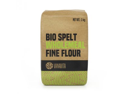 bio spelt wholemeal fine flour 1 kg vanavita