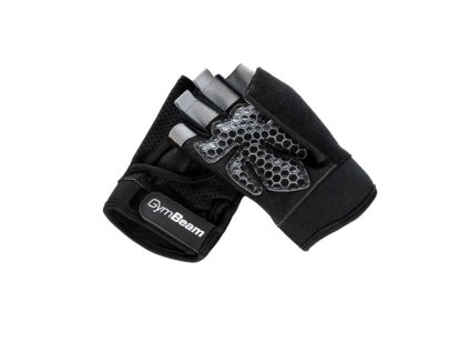 Fitness rukavice Grip black - GymBeam