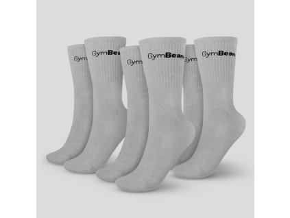 Ponožky 3/4 Socks 3Pack Grey - GymBeam