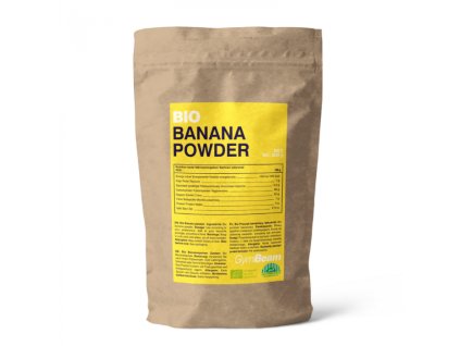 BIO Banánový prášek 200 g - GymBeam (Balení (g) 200 g)