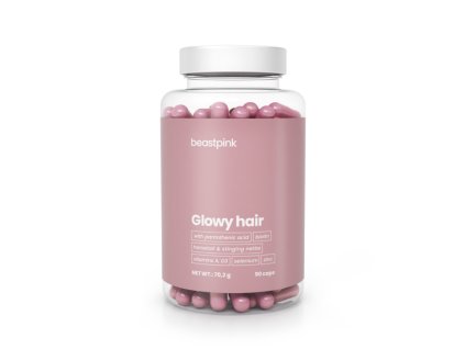Glowy Hair - BeastPink