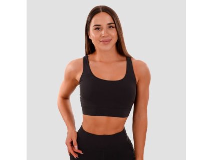 Sportovní podprsenka Cut-Out black - GymBeam