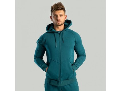 Mikina se zipem Nova Deep Teal - STRIX (Velikost XXL, Barva modrá)
