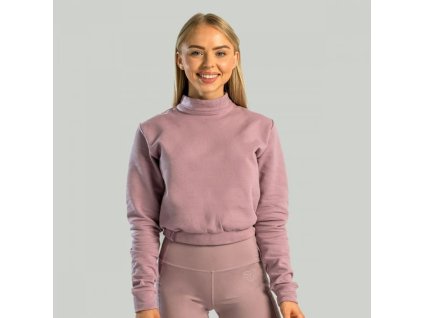 Dámská mikina Essential High-Neck Mauve - STRIX (Velikost S, Barva fialová)