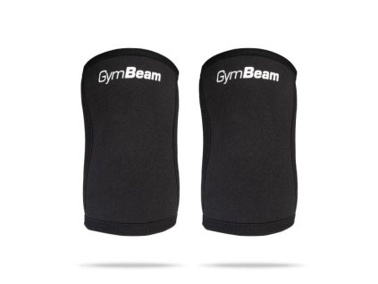 Neoprenová bandáž na loket Conquer - GymBeam (Velikost M, Barva černá)