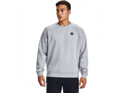 Pánská mikina Rival Fleece Crew Grey - Under Armour