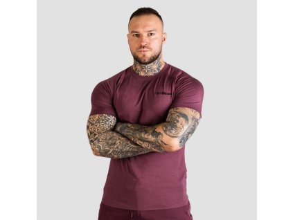 Tričko Fitted TRN Eggplant - GymBeam