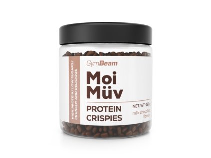 MoiMüv Protein Crispies - GymBeam (Příchuť mléčná čokoláda)