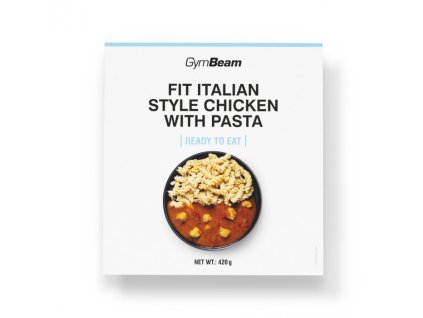 FIT Kuřecí s těstovinami na italský způsob Ready to eat - GymBeam (Balení (g) 420 g)