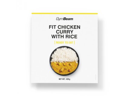 fit chicken curry with rice rte 420 g gymbeam