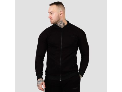 Mikina Zipper Classic Black - GymBeam