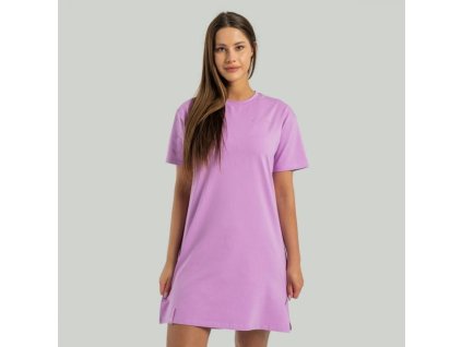 Dámské tričkové šaty ALPHA Amethyst - STRIX (Velikost XL, Barva fialová)