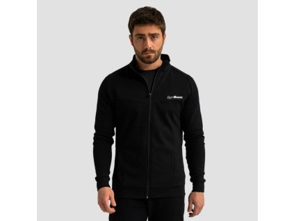 Mikina se zipem Limitless Black - GymBeam (Velikost XXL, Barva černá)