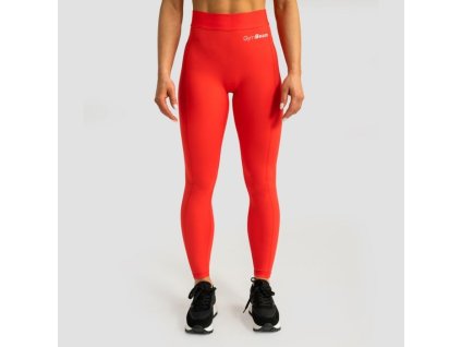 Dámské legíny Limitless Hot Red - GymBeam (Velikost L, Barva červená)